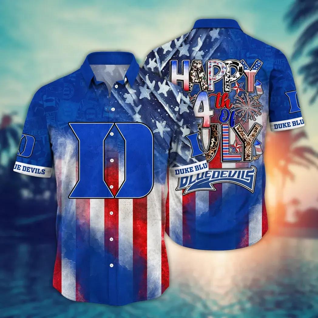 Duke Blue Devils NCAA Aloha Hawaiian Shirt 2, NCAA Hawaiian Shirt Moonbestprint