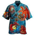 Dungeons and Dragons Hawaiian Shirt – Moonbestprint