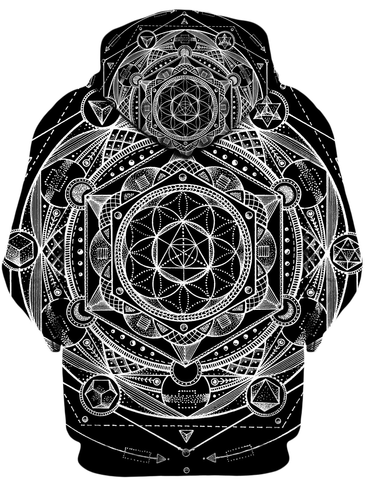 Esoteric Dark Unisex Zip-Up Hoodie -Moonbestprint