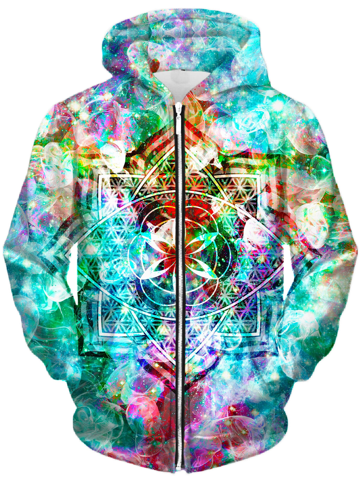Euphoria Unisex Zip-Up Hoodie -Moonbestprint