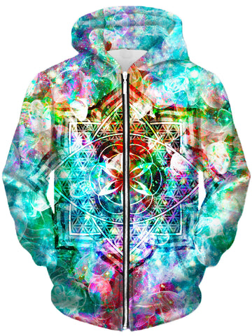 Euphoria Unisex Zip-Up Hoodie -Moonbestprint