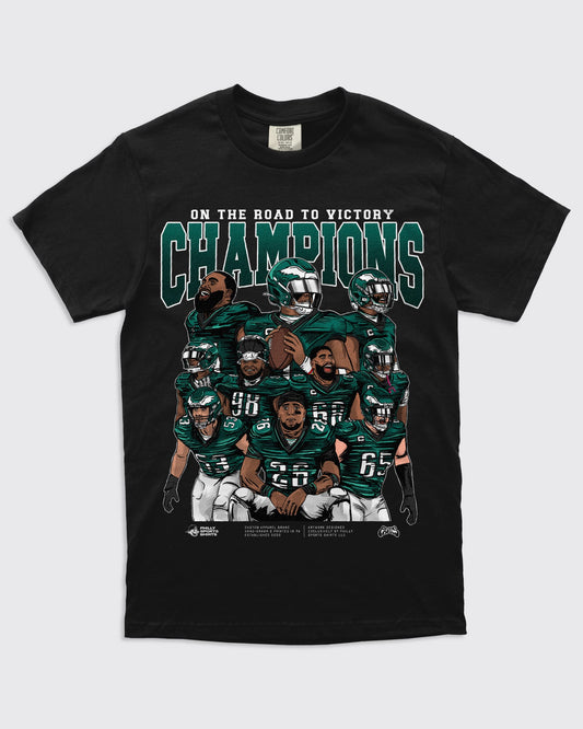 On the Road to Victory Champions Shirt