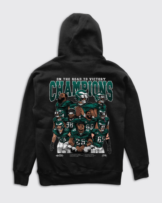 On the Road to Victory Champions Hoodie
