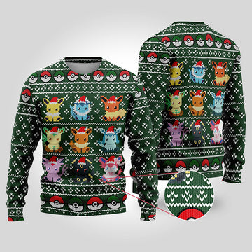Eevee Ugly Christmas Sweater – Moonbestprint