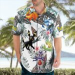 Tropi Pokemon Eevee Pokemon Hawaiian Shirt – Moonbestprint