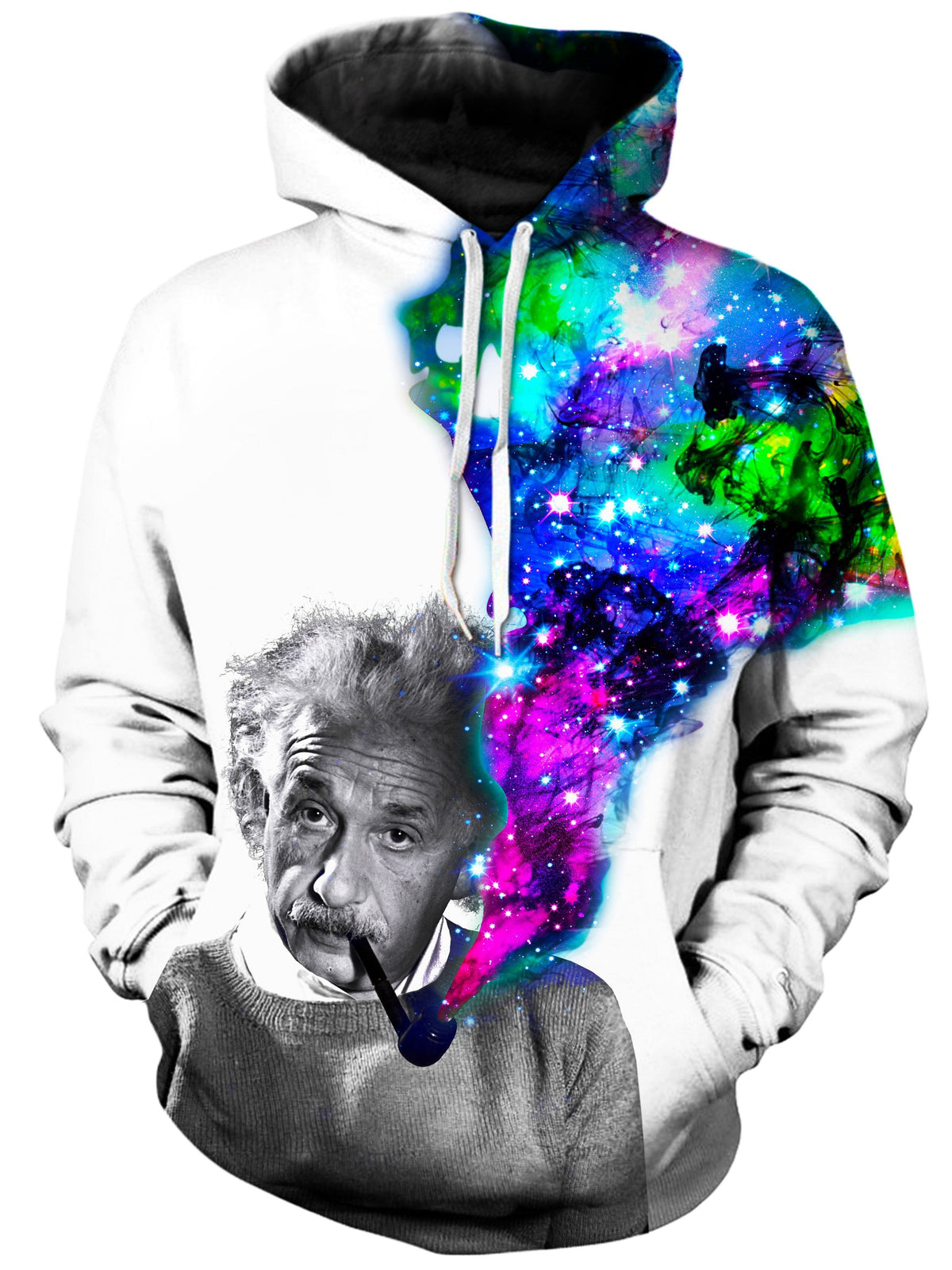 Einstein Puffs Hoodie -Moonbestprint