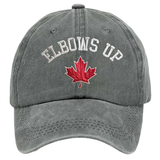 Elbows Up Canada Hat -Moonbestprint