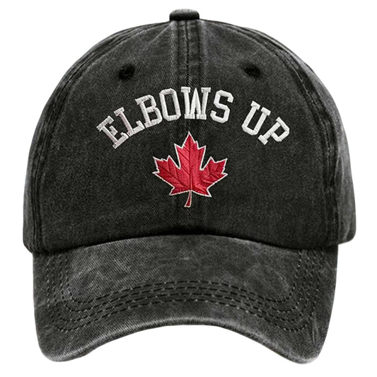 Elbows Up Canada Hat -Moonbestprint