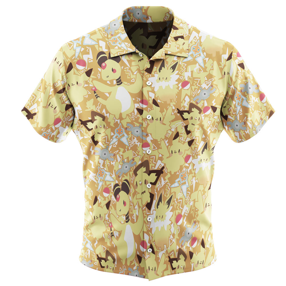 Electric Type Pokemon Hawaiian Shirt Men Women – Moonbestprint