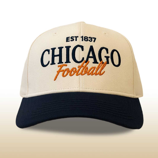 Est 1837 Chicago Football Hat -Moonbestprint
