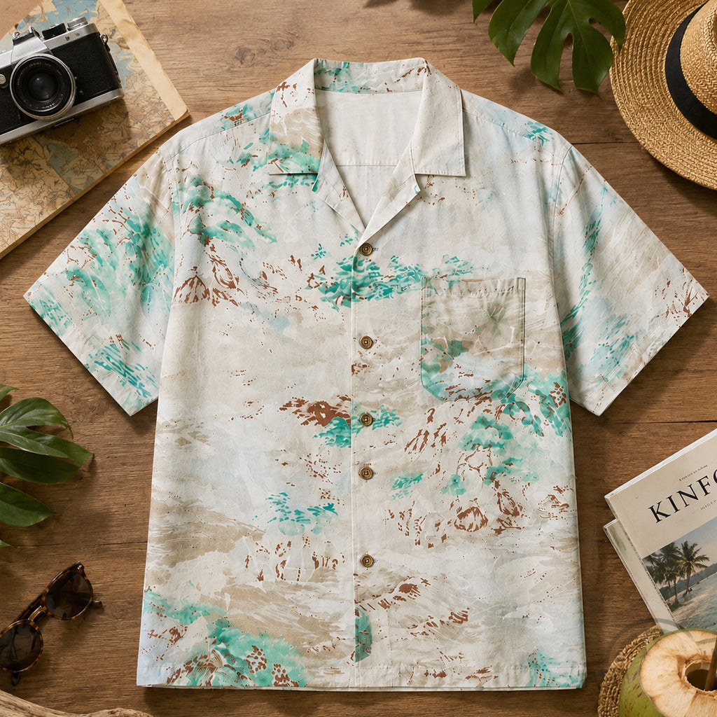 Euphoria Season 3 Zendaya Abstract Watercolor Hawaiian Shirt – Moonbestprint