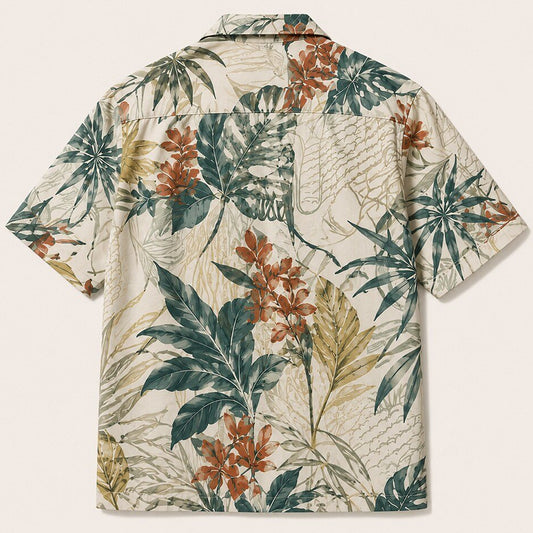 Euphoria Season 3 Zendaya Tropical Botanical Hawaiian Shirt – Moonbestprint
