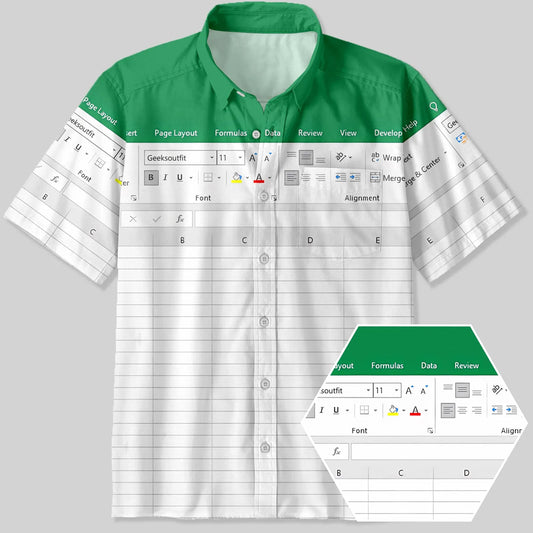 Excel Funny Work Hawaiian Shirt 2026 – Moonbestprint