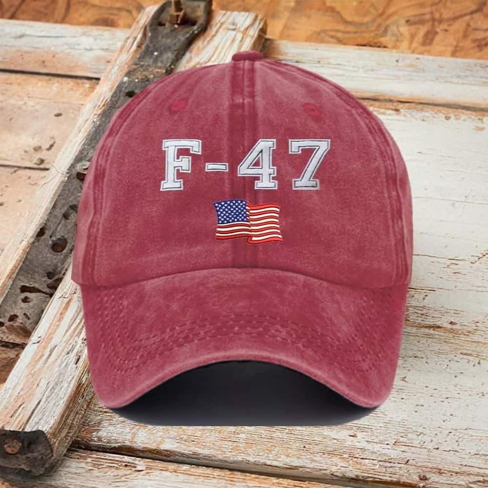 F-47 Air Force Fighter America Baseball Cap Moonbestprint