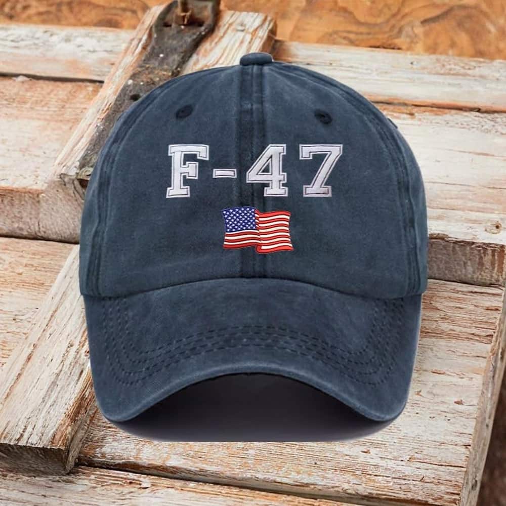 F-47 Air Force Fighter America Baseball Cap Moonbestprint
