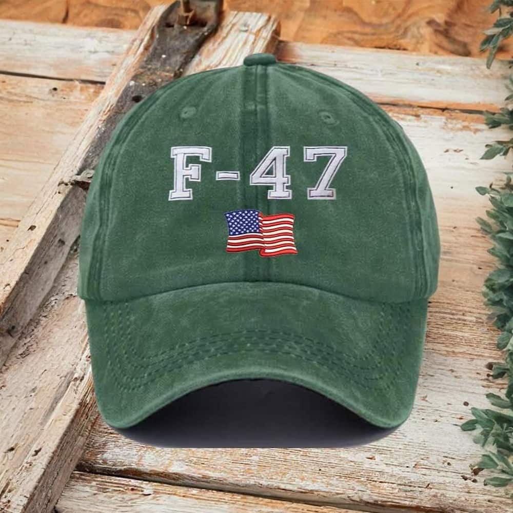 F-47 Air Force Fighter America Baseball Cap Moonbestprint