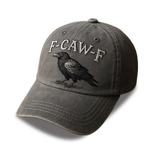 F Caw F Crow Hat -Moonbestprint