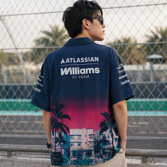 F1 Williams Racing Miami 2026 Hawaiian Shirt – Moonbestprint