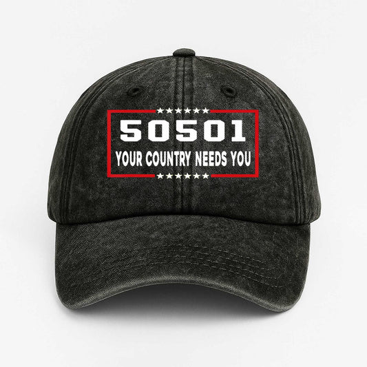 FDT 50501 Your Country Needs You America Hat -Moonbestprint