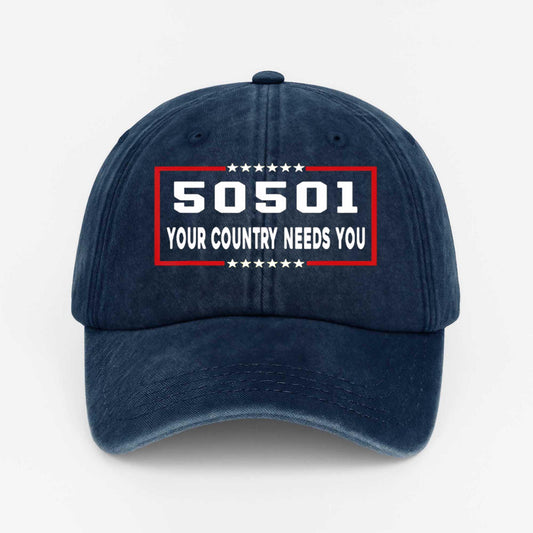 FDT 50501 Your Country Needs You America Hat -Moonbestprint