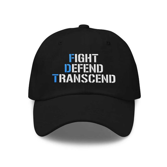 FDT Fight Defend Transcend Hat -Moonbestprint