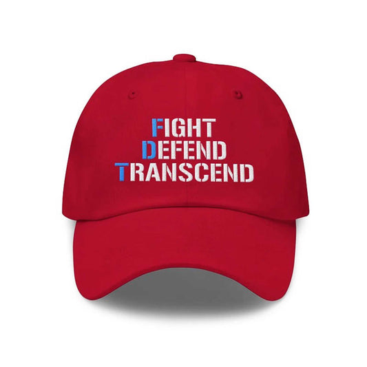 FDT Fight Defend Transcend Hat -Moonbestprint