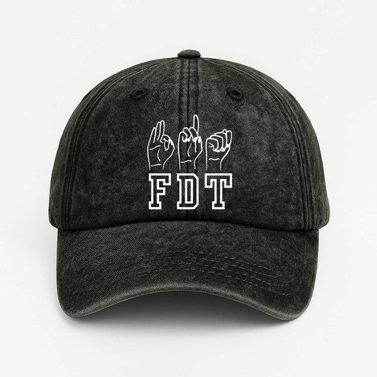 FDT Hand Sign Hat -Moonbestprint