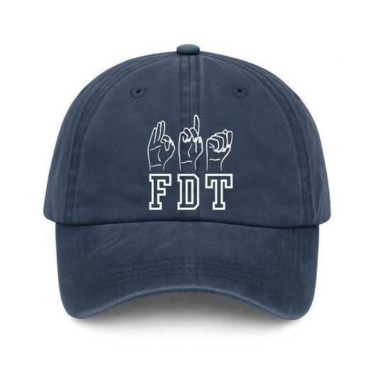 FDT Hand Sign Hat -Moonbestprint