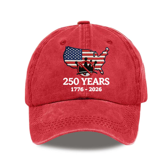 FDT No Kings America 250 Years 1776 2026 Hat -Moonbestprint