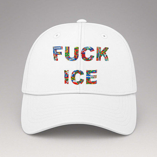 FUCK ICE Flags Of Many Countries Hat -Moonbestprint