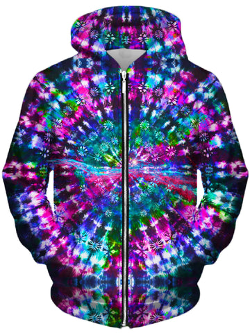 Future Dye Unisex Zip-Up Hoodie -Moonbestprint