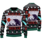2025 FaLaLaLa Godzil-La Ugly Christmas Sweater – Moonbestprint