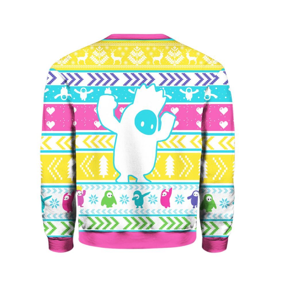 Fall Guys Ugly Christmas Sweater - Moonbestprint