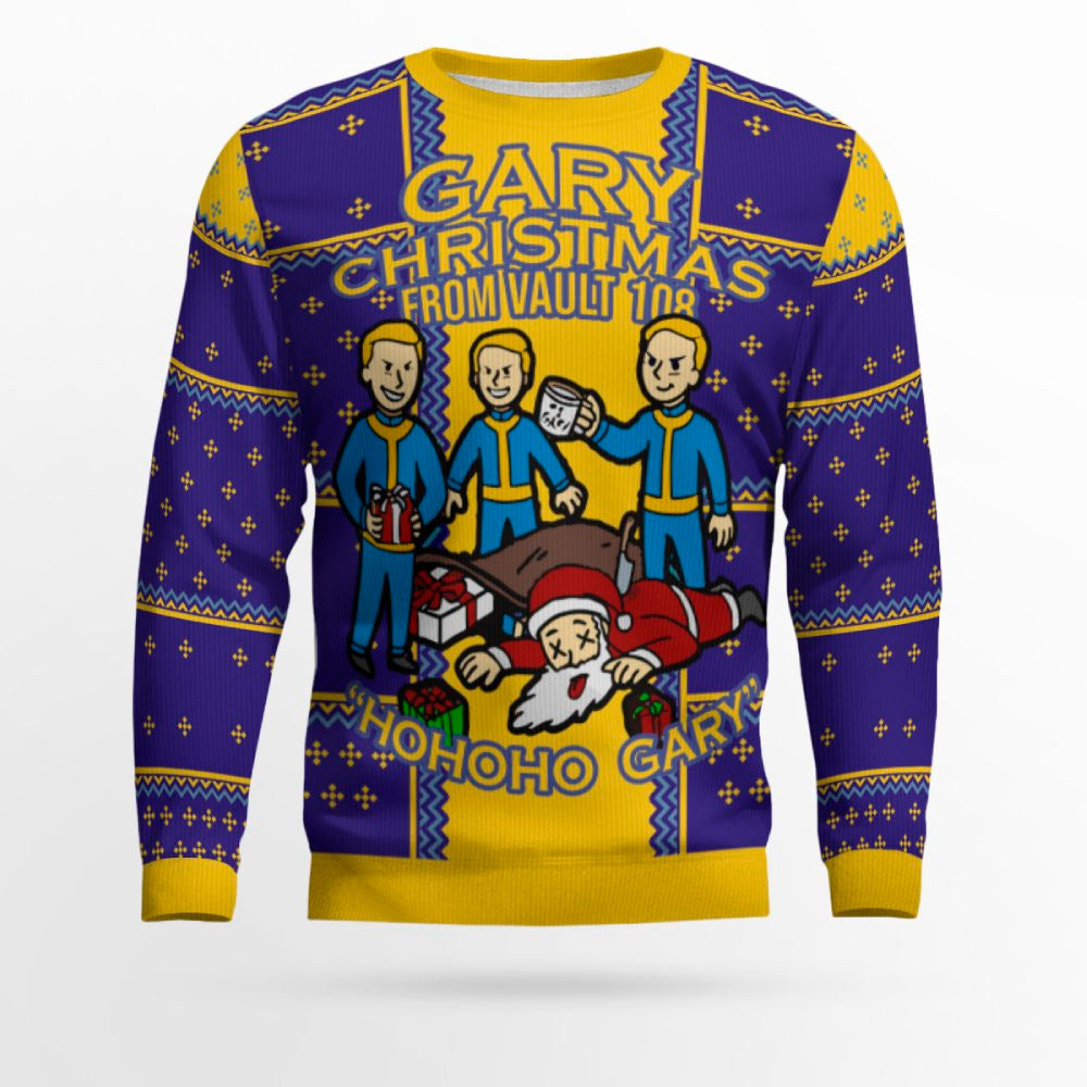 Fallout Gary Ugly Christmas Sweater – Moonbestprint