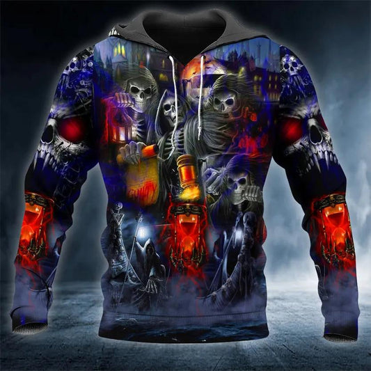 Fantasy Guilty Skull 3D Hoodie Moonbestprint