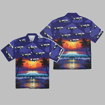 FedEx Express Boeing 777 F28 Hawaiian Shirt - Moonbestprint