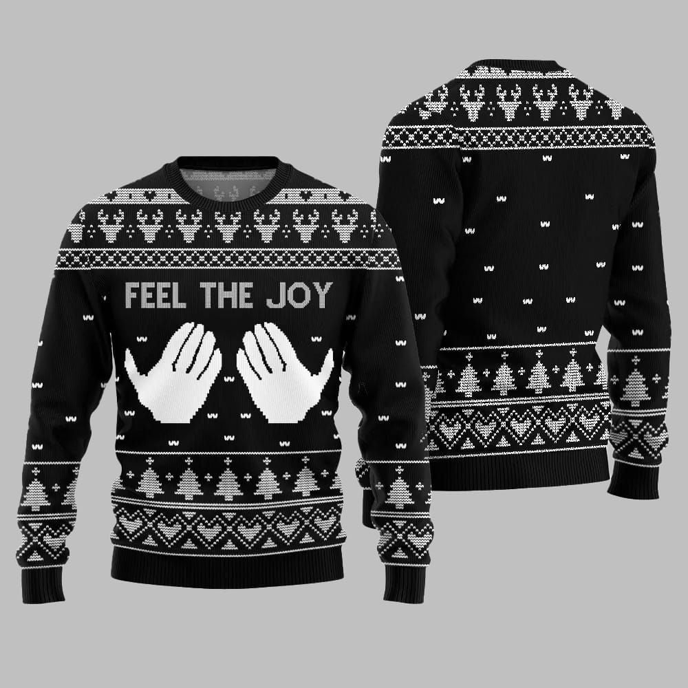 Feel The Joy Ugly Sweater 2026 Christmas - Moonbestprint