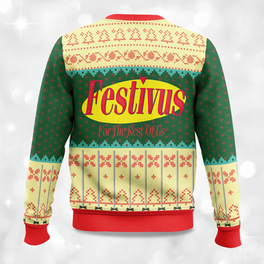 2026 Festivus For The Rest Of Us Ugly Christmas Sweater Moonbestprint