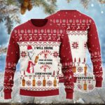 Fireball Cat Hat Will Drink Everywhere Ugly Sweater – Moonbestprint