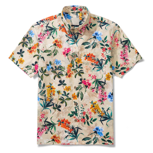 Floral Radiance Hawaiian Shirt - Moonbestprint