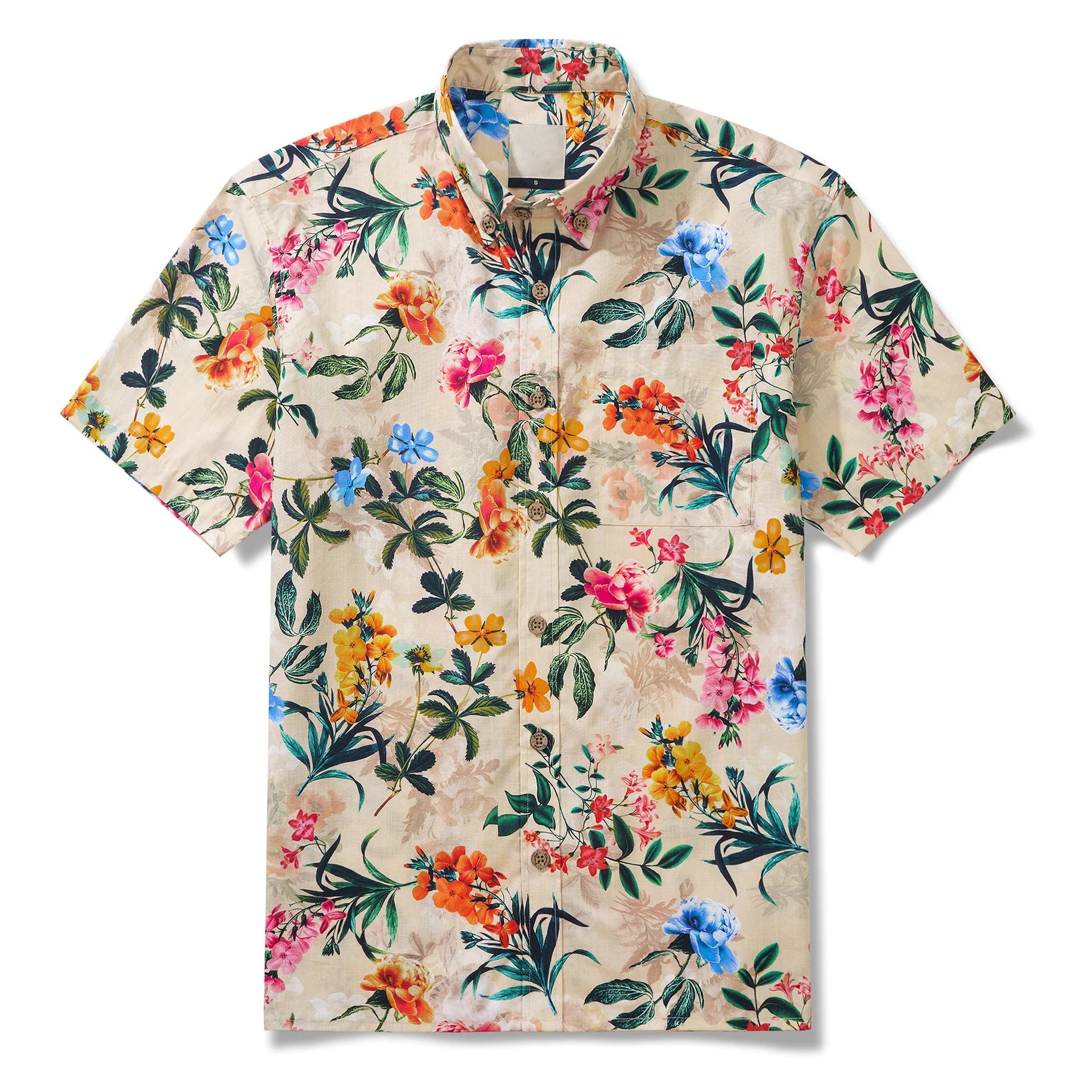 Floral Radiance Hawaiian Shirt – Moonbestprint