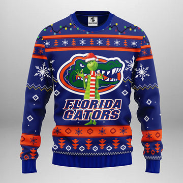 Florida Gators Funny Grinch Ugly Christmas Sweater, Grinch Xmas Sweater Moonbestprint