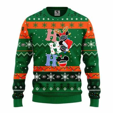 Florida Gators Hohoho Ugly Christmas Sweater, NCAA Christmas Sweater Moonbestprint