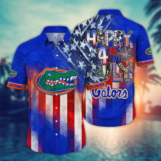 Florida Gators NCAA Aloha Hawaiian Shirt 2, NCAA Hawaiian Shirt Moonbestprint