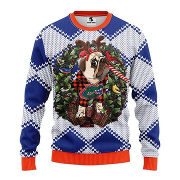 Florida Gators Pub Dog Party Ideas Ugly Christmas Sweater, NCAA Christmas Sweater Moonbestprint