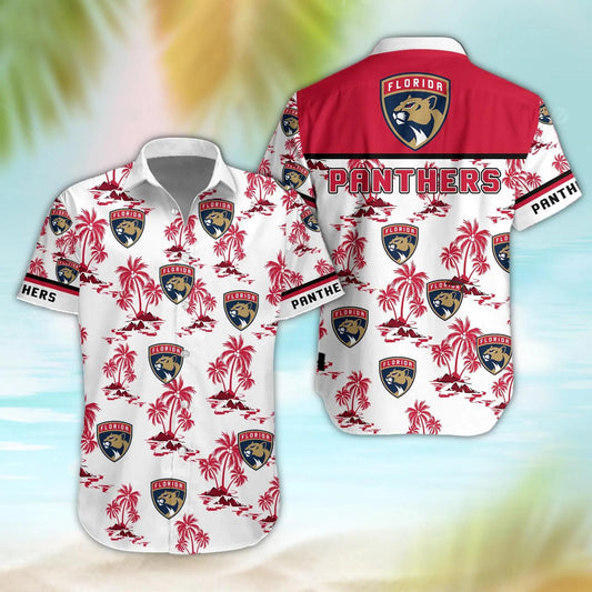 Florida Panthers Aloha Shirt, NHL Hawaiian Shirt Moonbestprint