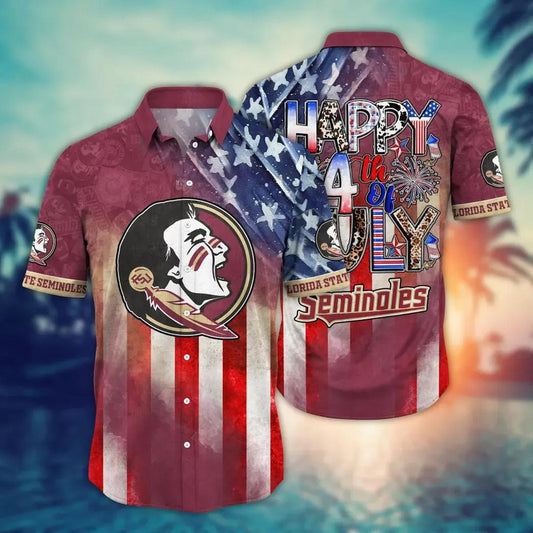 Florida State Seminoles NCAA Aloha Hawaiian Shirt, NCAA Hawaiian Shirt Moonbestprint