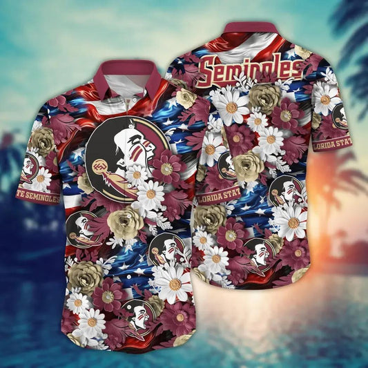 Florida State Seminoles NCAA Aloha Hawaiian Shirt 1, NCAA Hawaiian Shirt Moonbestprint