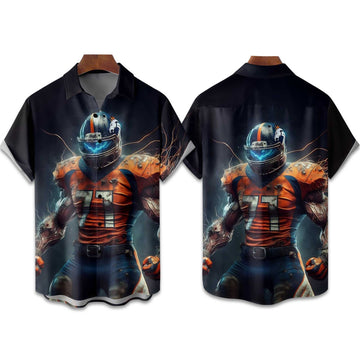 Football Denver American Holiday Hawaiian Shirt- Moonbestprint