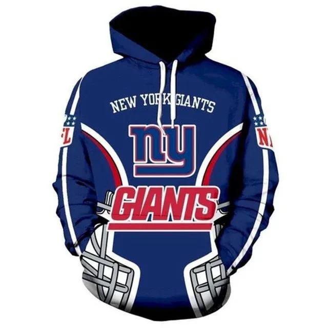 Football New York Giants 3D Hoodie, NFL Hoodie Moonbestprint